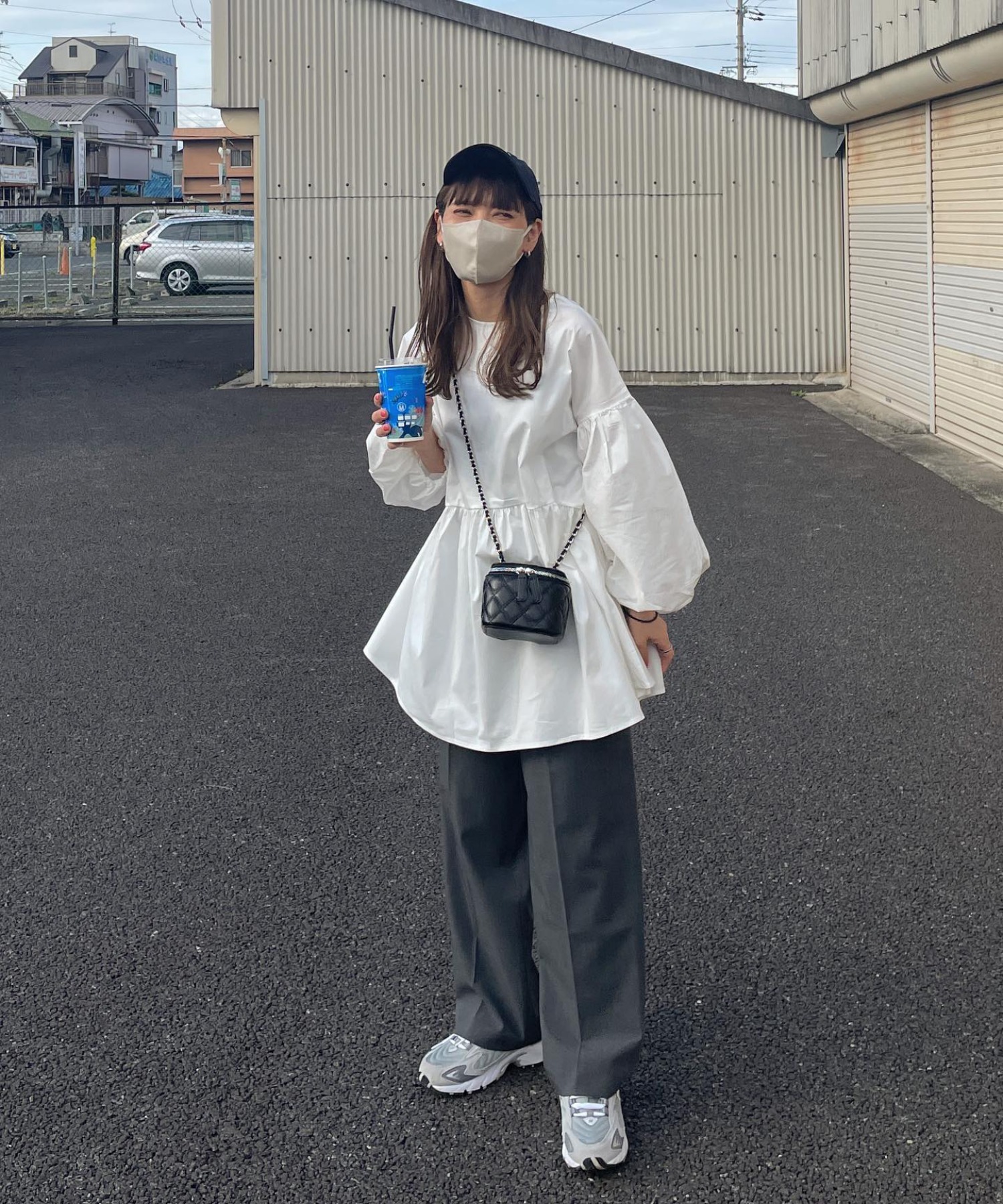 model：H156 着用サイズ：FREE