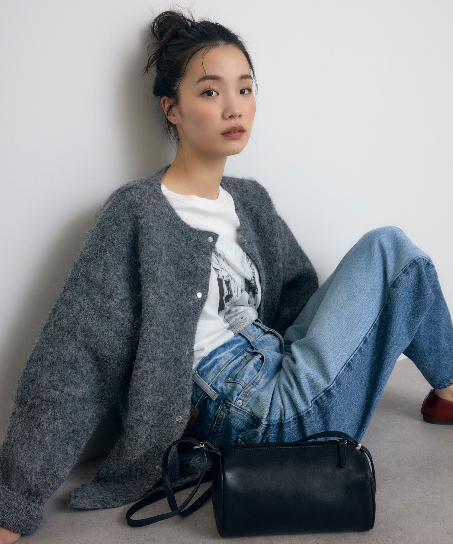 model：H168 着用サイズ：FREE
