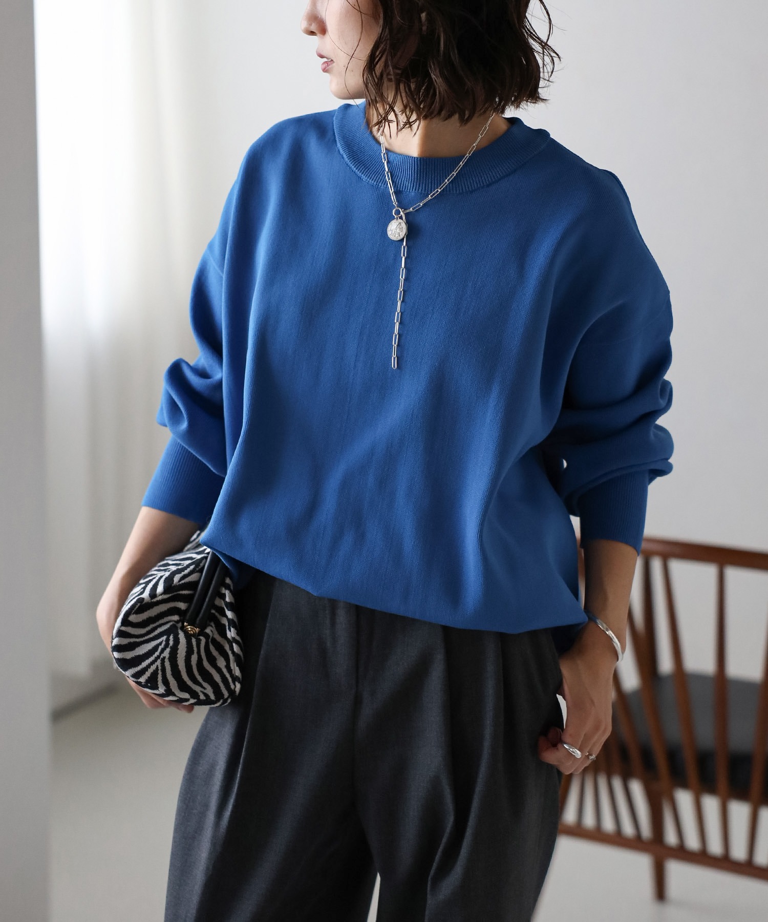 model：H158 着用サイズ：FREE