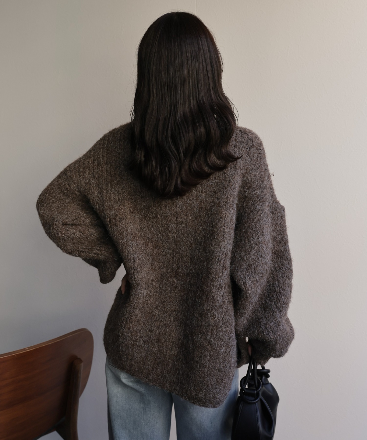 model：156cm 着用サイズ：FREE