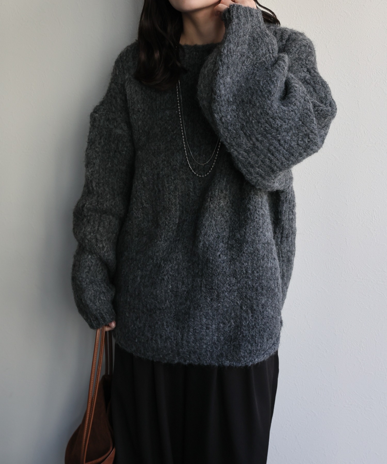 model：156cm 着用サイズ：FREE