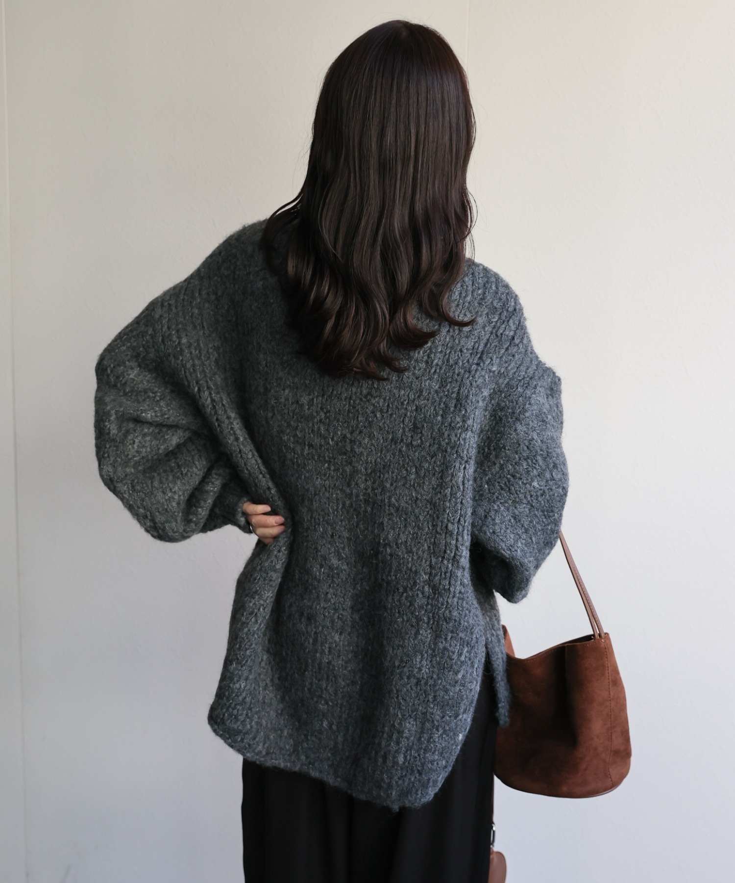 model：156cm 着用サイズ：FREE