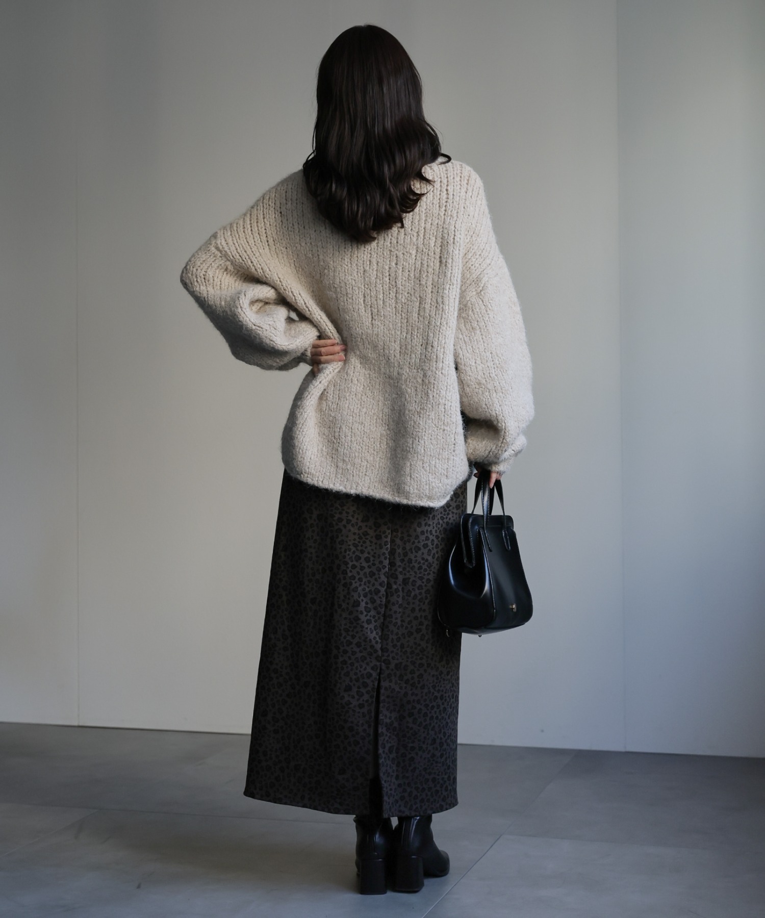 model：156cm 着用サイズ：FREE