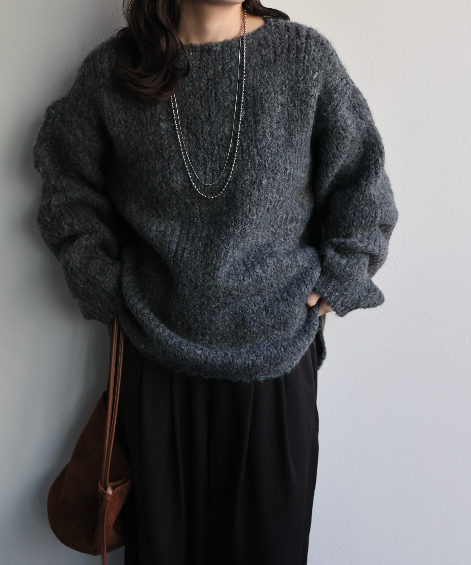 model：156cm 着用サイズ：FREE
