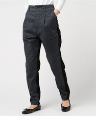 ISKO ハイウエスト1タックパンツ