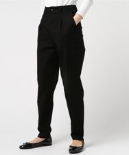 ISKO ハイウエスト1タックパンツ