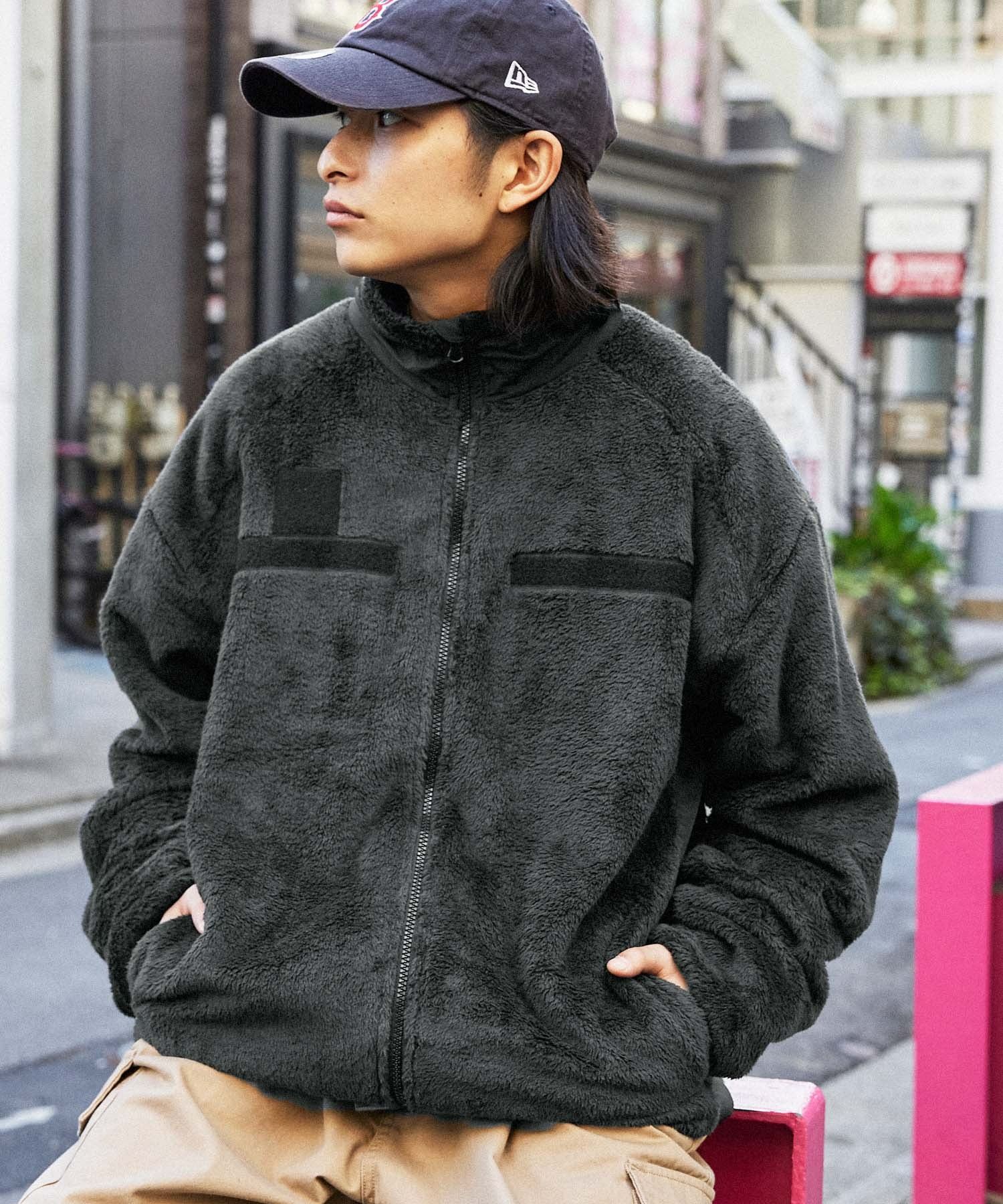 Dickies ディッキーズ　ナイロンジャケット　パーカー　内フリース地