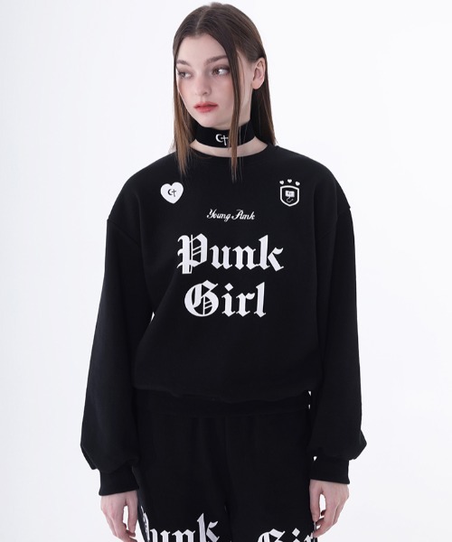 ★韓国の人気★【OUTSTANDING】★V.S.C SWEAT_STREATO.R★関税込 A'GEM/9 × .kom『CLUTSTUDIO/クラットスタジオ』punk girl