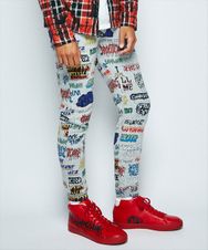 FERGADELIC METAL総柄スウェットパンツ