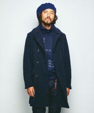 EXITプリントロングコート