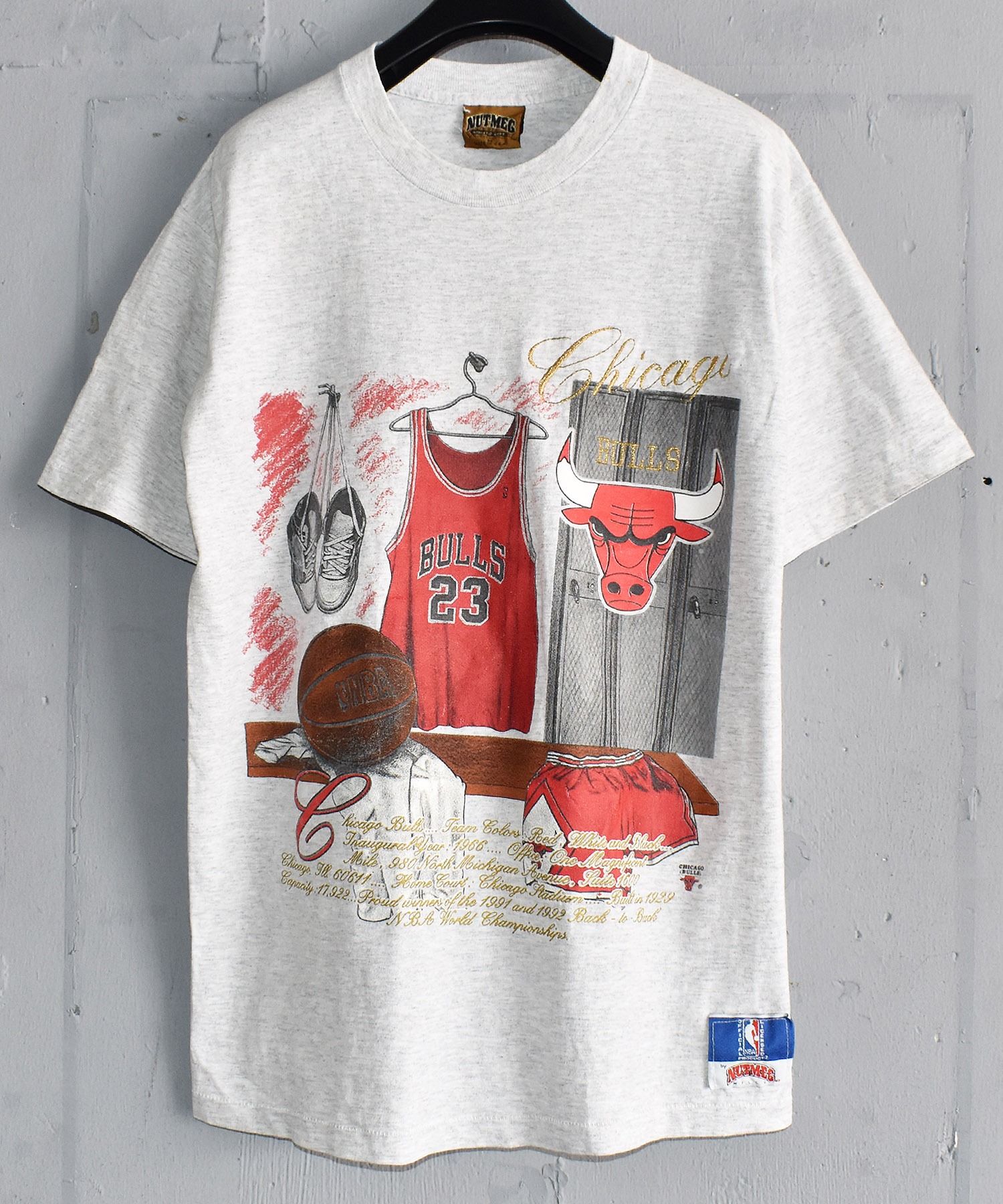 Nutmeg Nba Chicago Bulls シカゴ ブルズ Tシャツ Usa製 Abouthmong Com