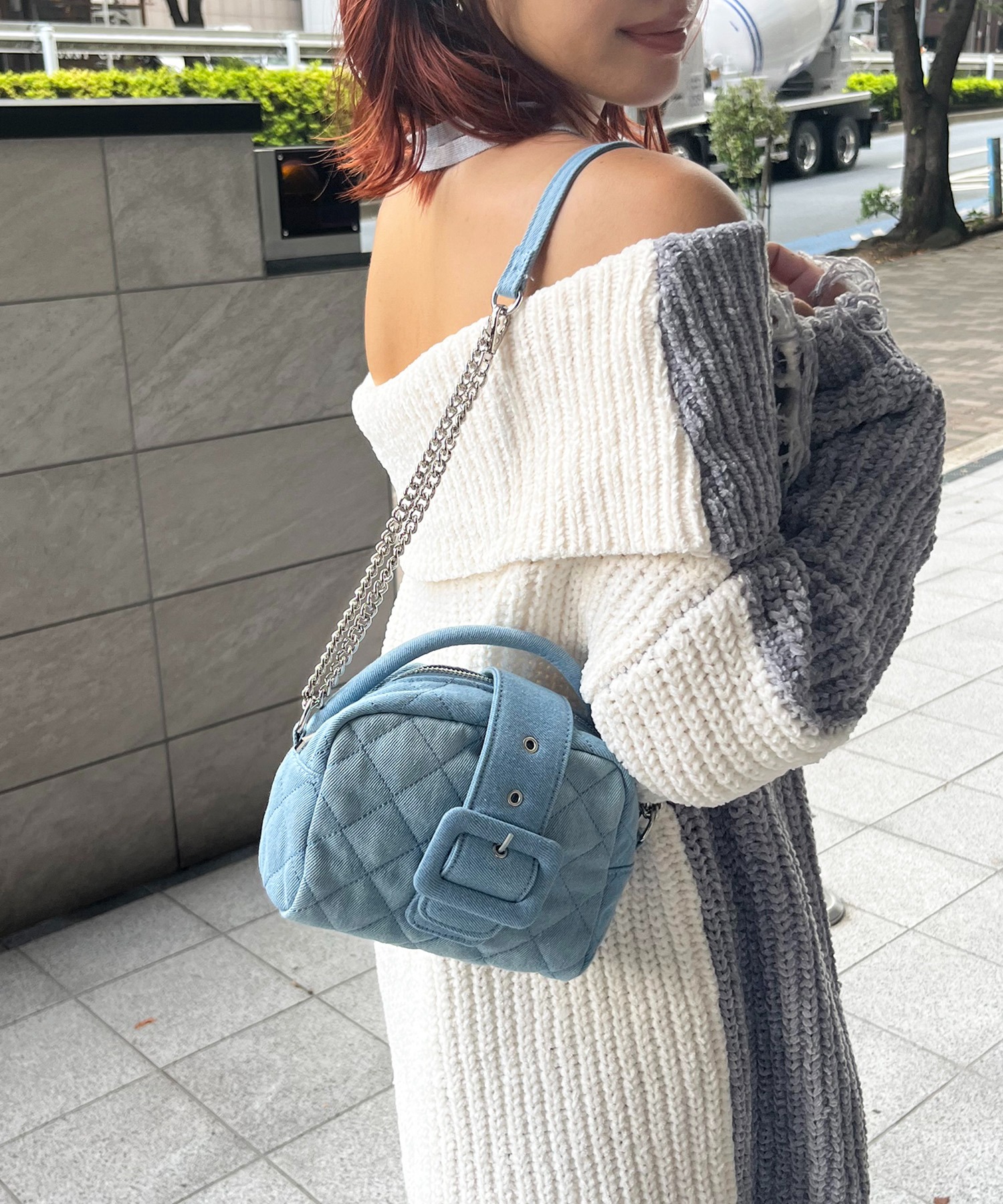 グリッターラメバックルデザインBAG SPIRALGIRL│SPIRALGIRL