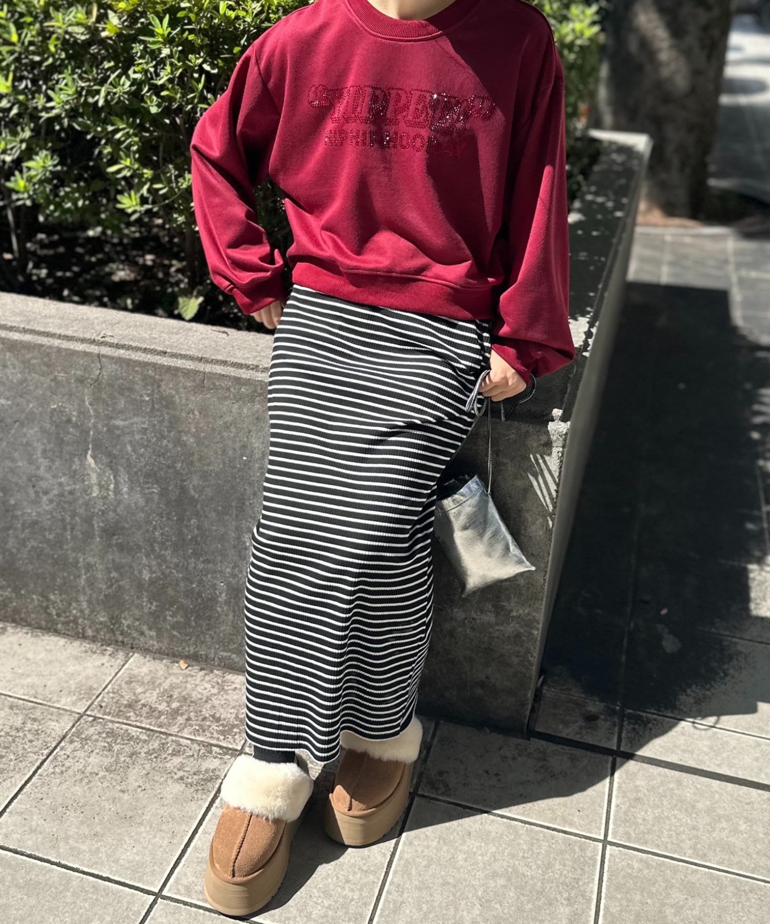 ボルドー
model:154cm 着用サイズ:FREE