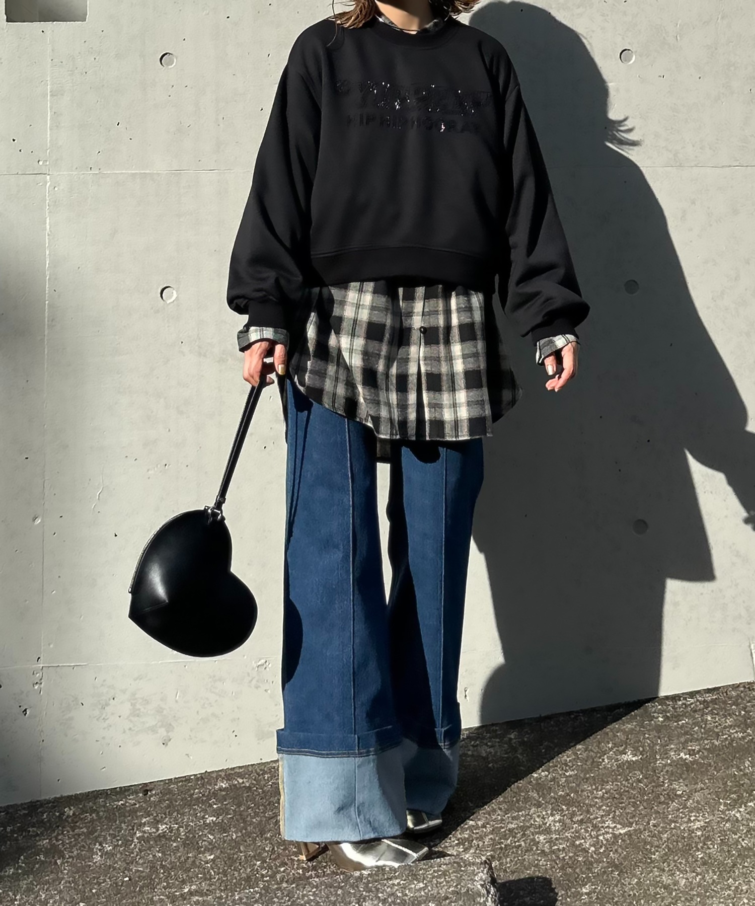 model:154cm 着用サイズ:FREE