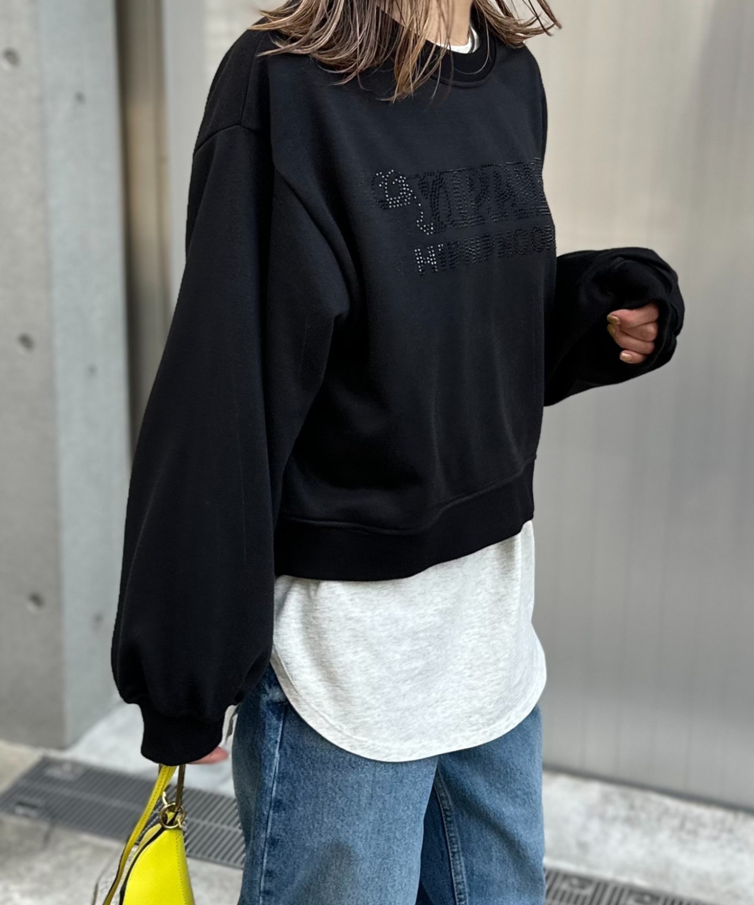 ブラック
model:154cm 着用サイズ:FREE