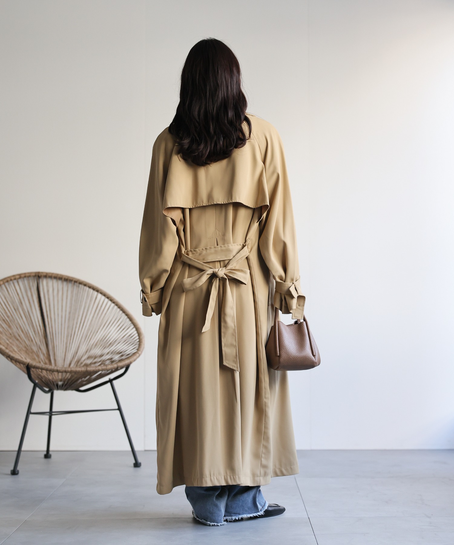 model：156cm 着用サイズ：FREE
