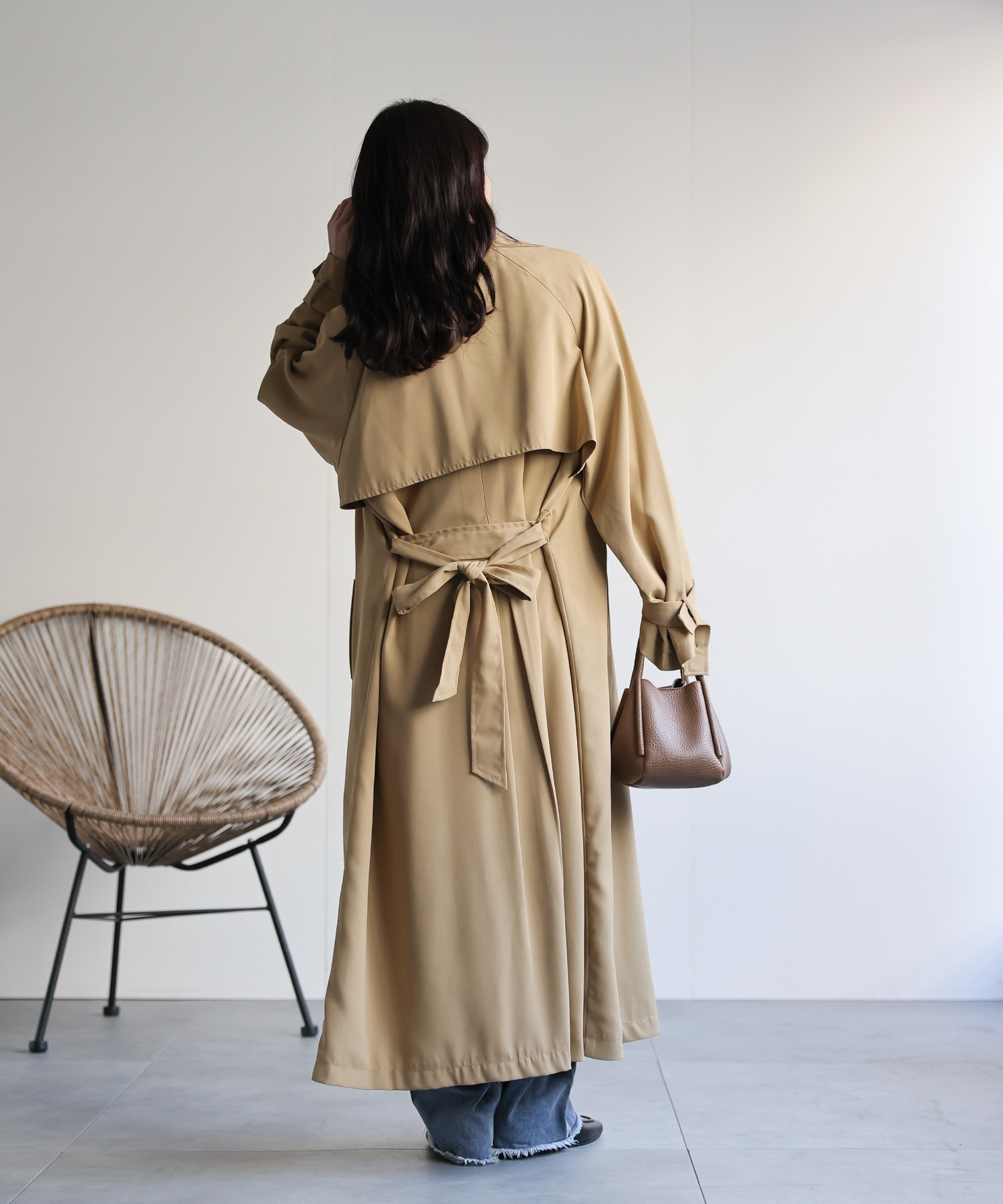 model：156cm 着用サイズ：FREE