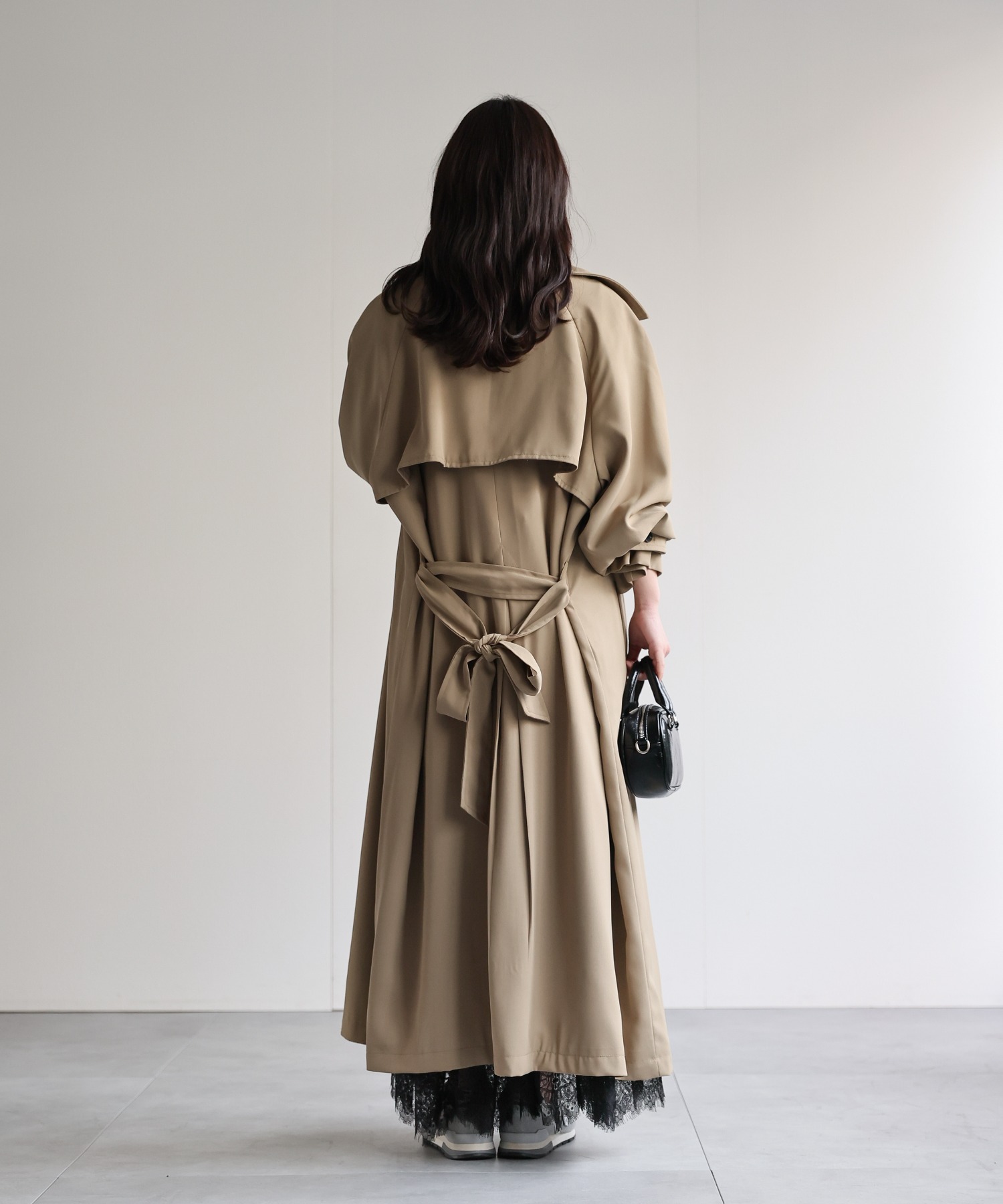 model：156cm 着用サイズ：FREE