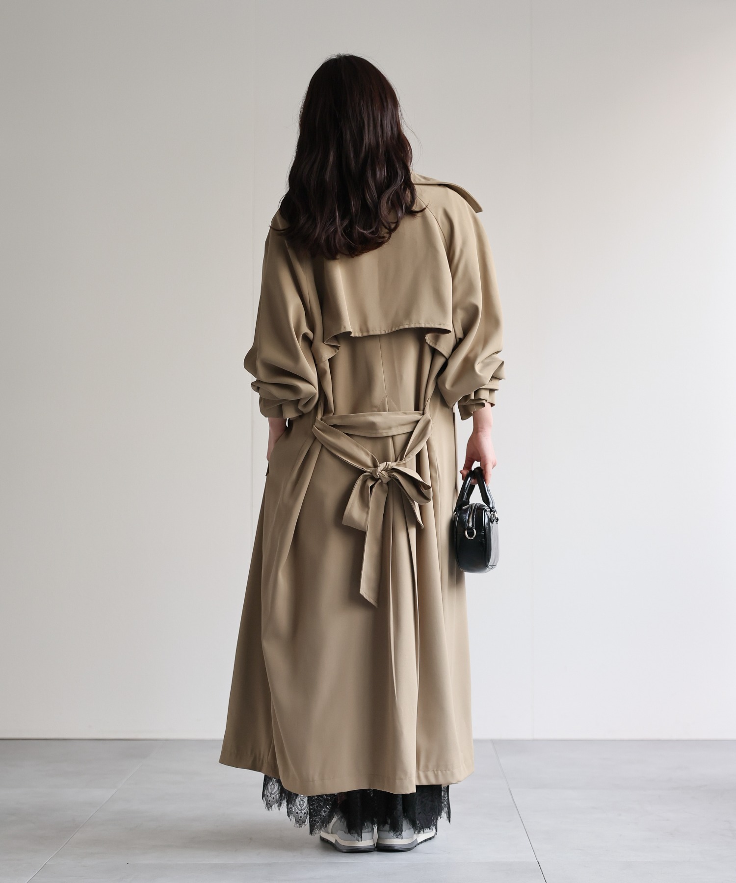model：156cm 着用サイズ：FREE