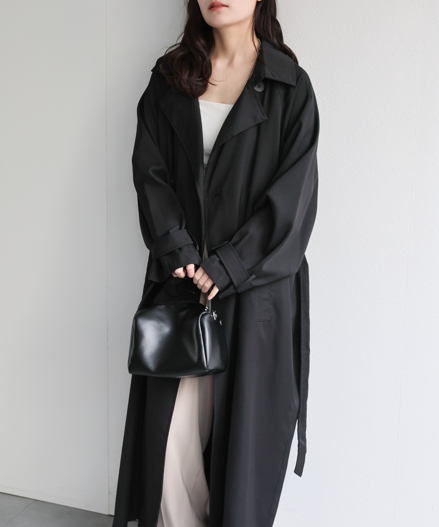 model：156cm 着用サイズ：FREE