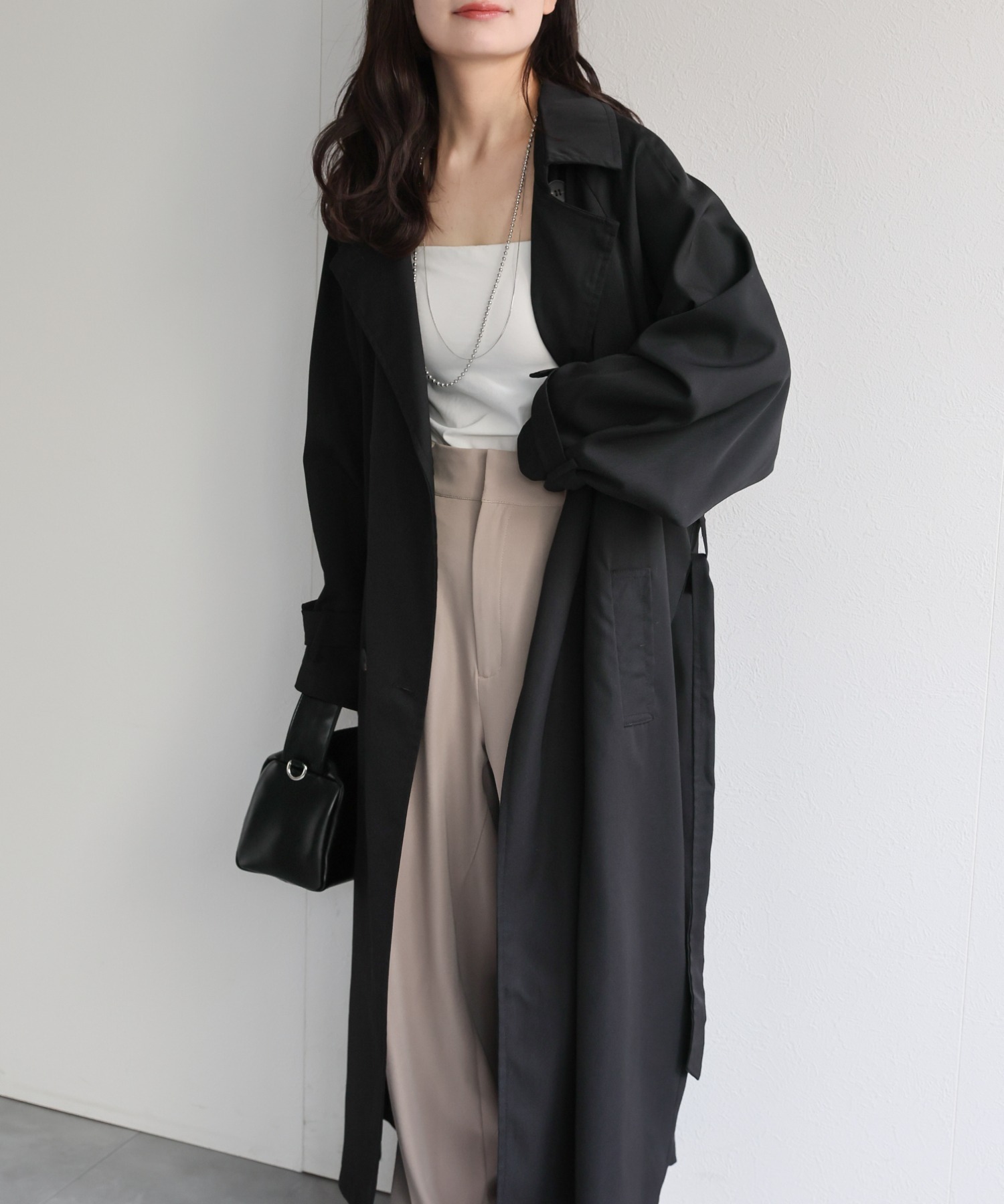 model：156cm 着用サイズ：FREE