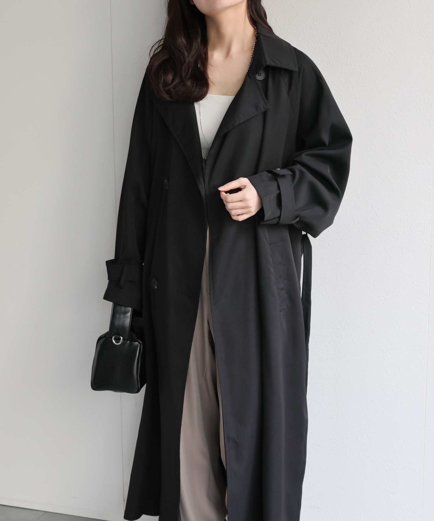 model：156cm 着用サイズ：FREE