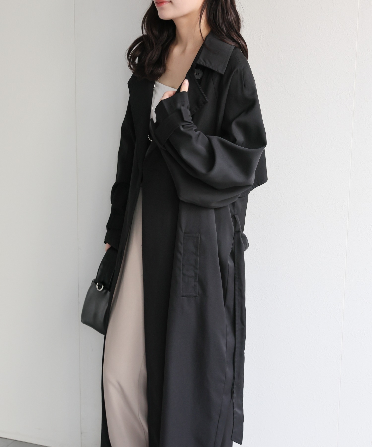 model：156cm 着用サイズ：FREE