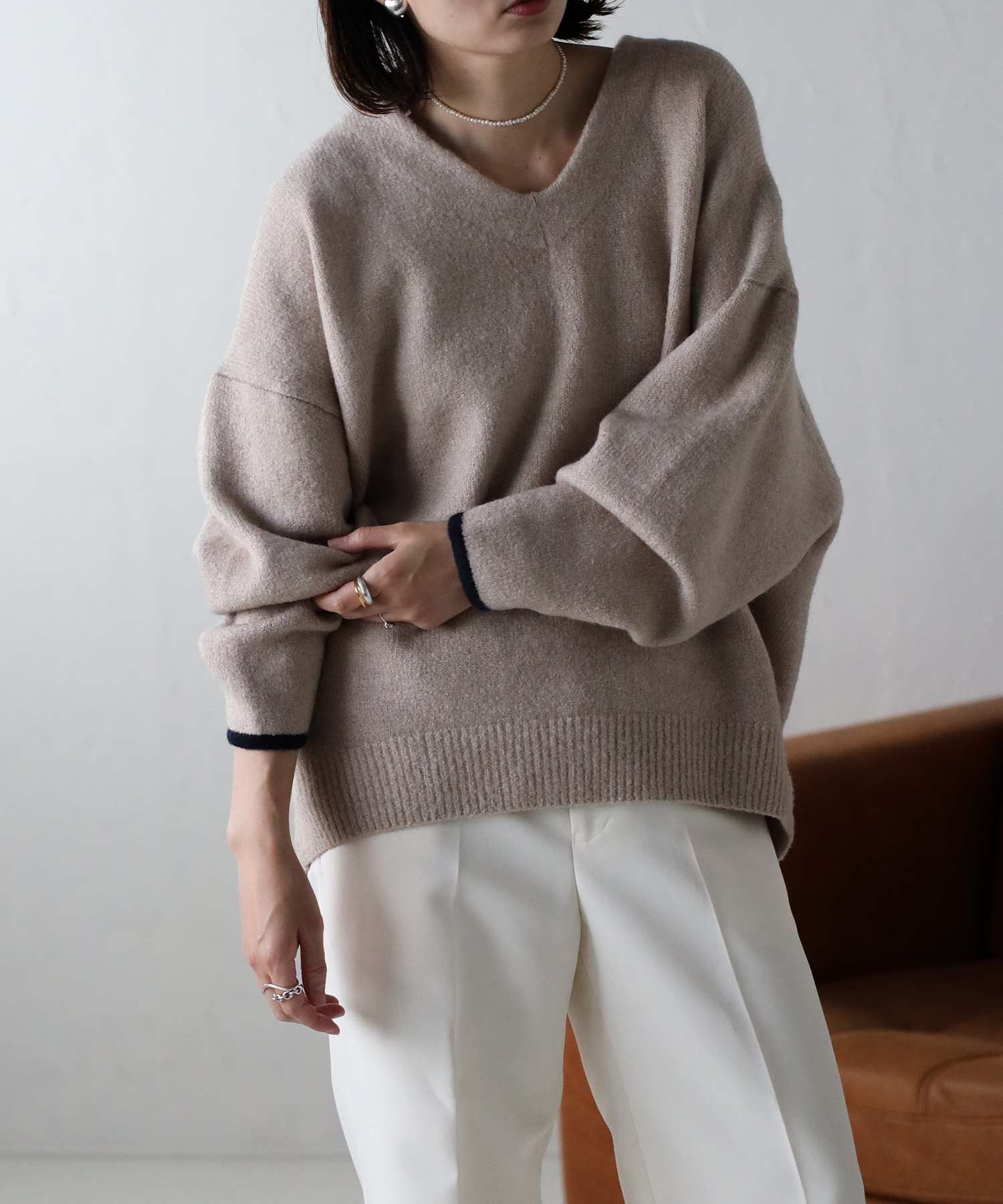 model：H158 着用サイズ：FREE