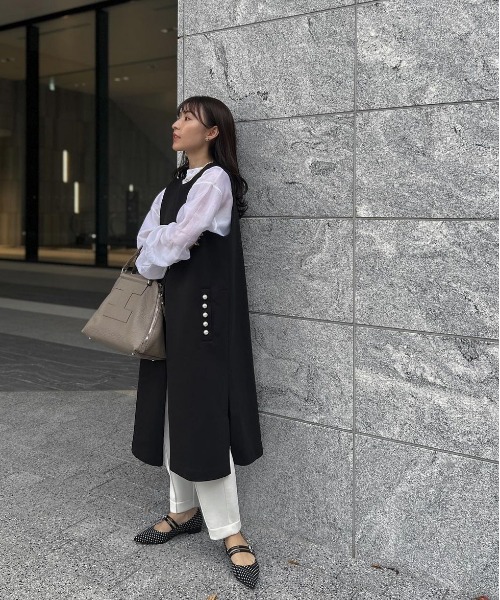 model：H155 着用サイズ：FREE