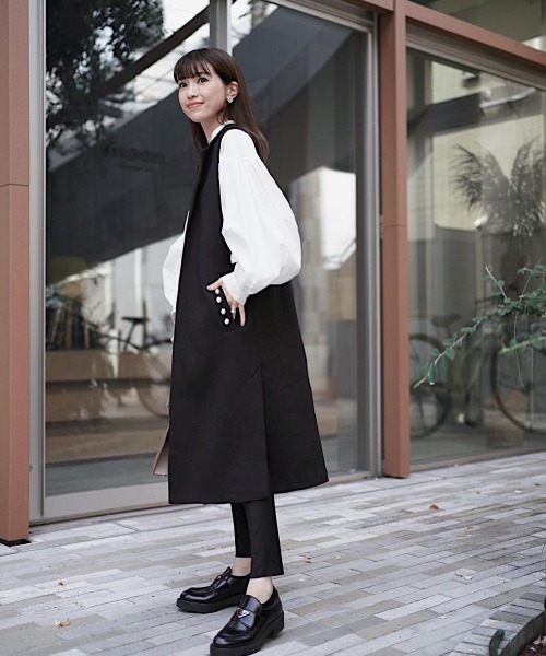 model：H158 着用サイズ：FREE