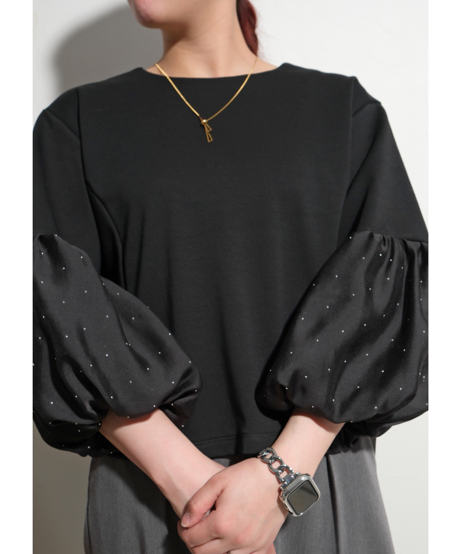 キラキラボリューム袖TOPS Palm Riche│Eimee Law & LHELBIE 公式