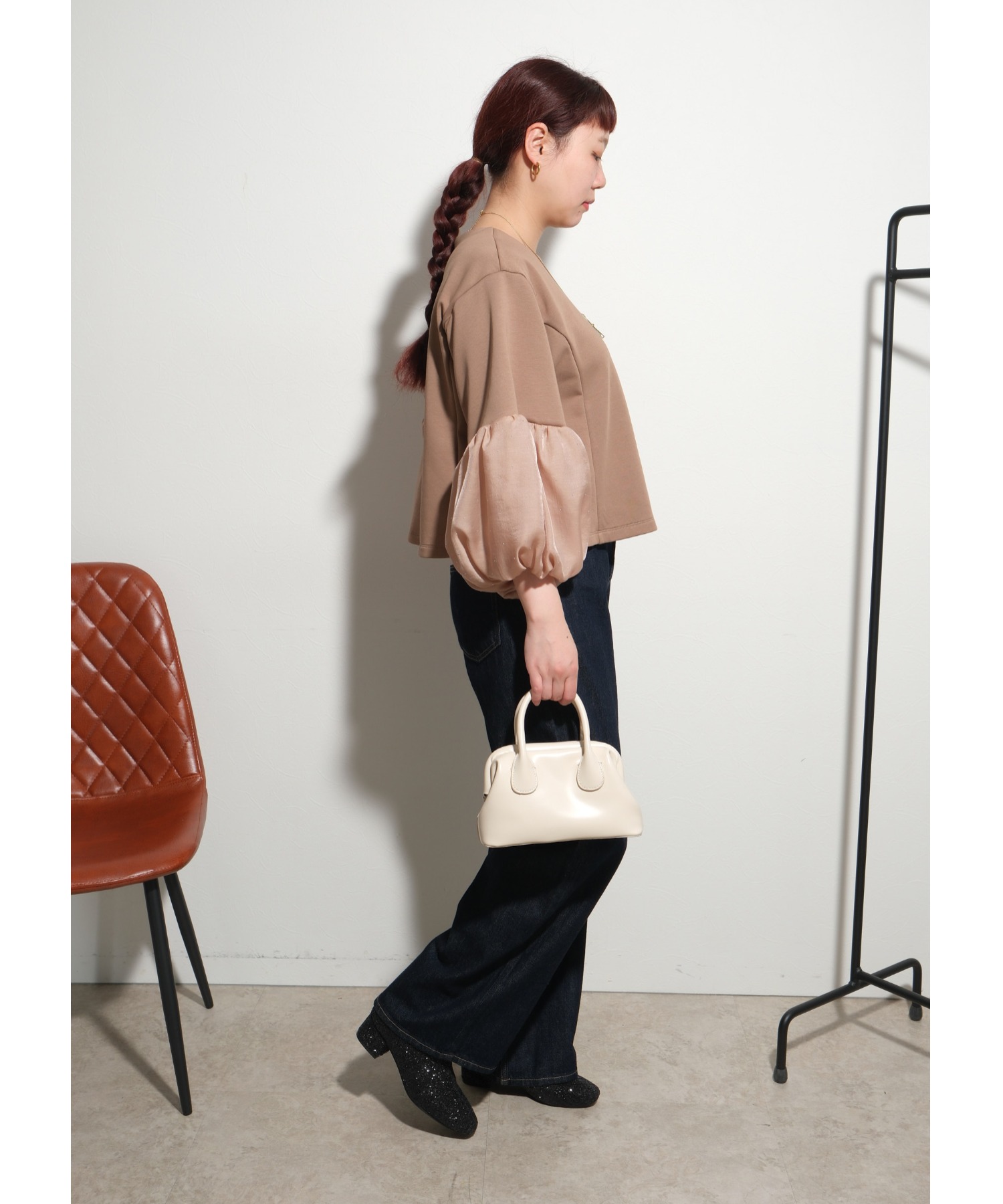 キラキラボリューム袖TOPS Palm Riche│Eimee Law & LHELBIE 公式