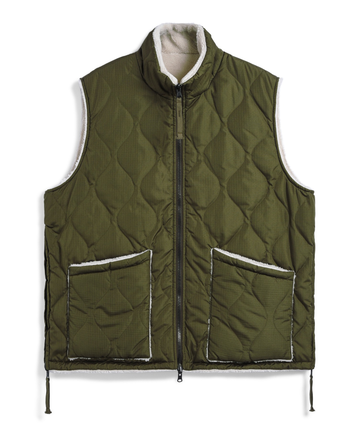 TAION(タイオン)】〈ウィメンズ〉ミリタリー リバーシブル ハイネック