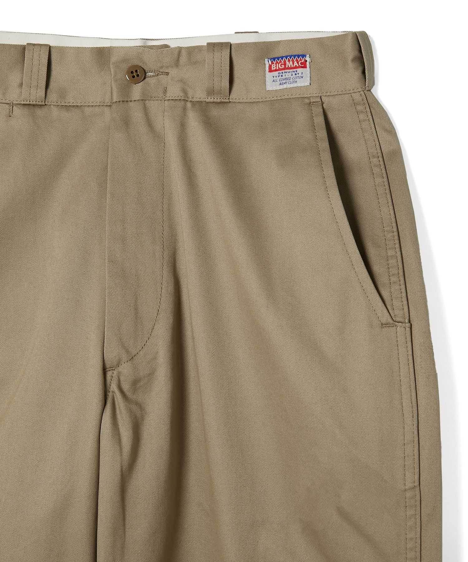 パンツ n.hoolywood big mac N.HOOLYWOOD - × BIG MAC PANTS （BEIGE） / テーパード