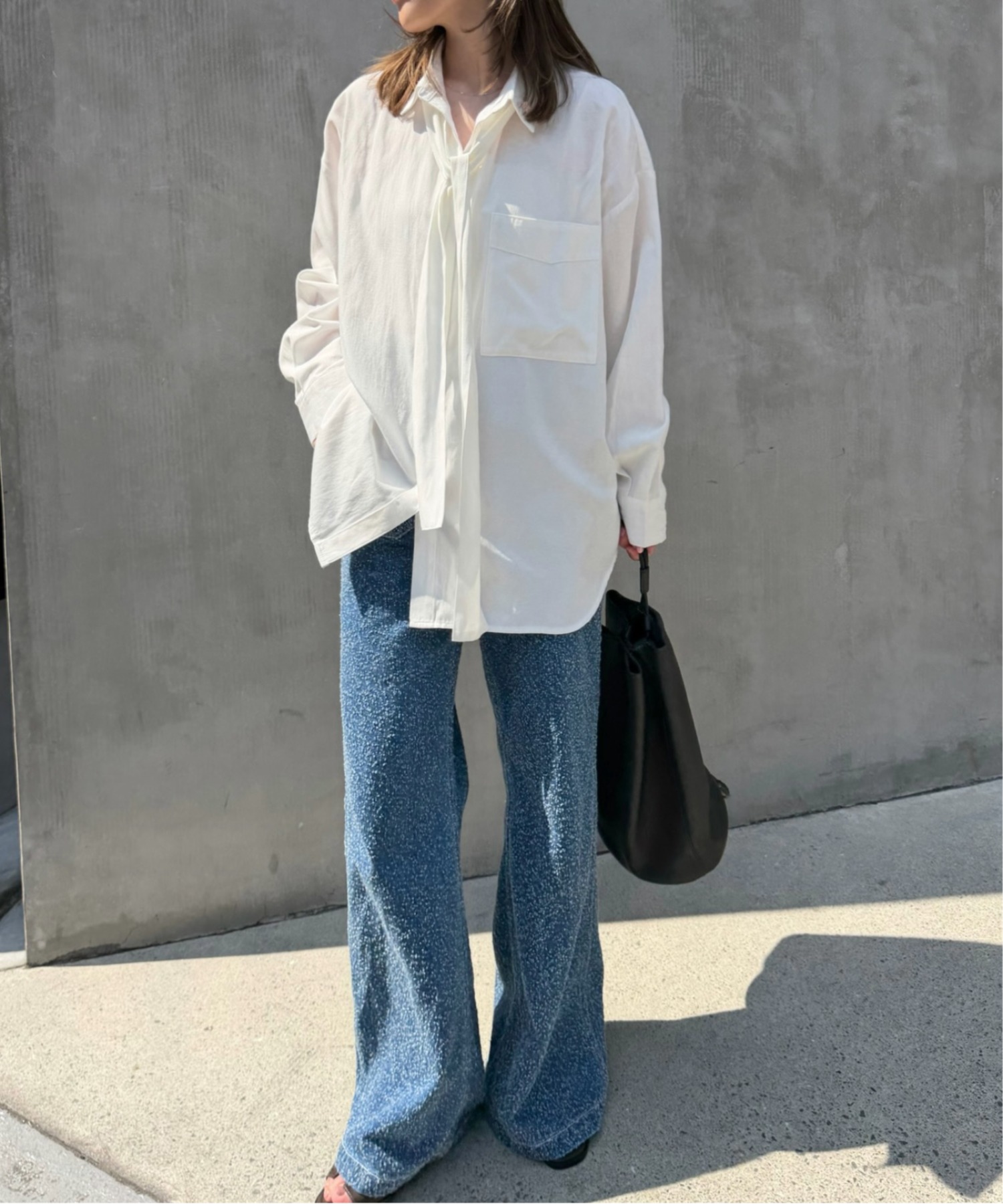 model：H161 着用サイズ：FREE