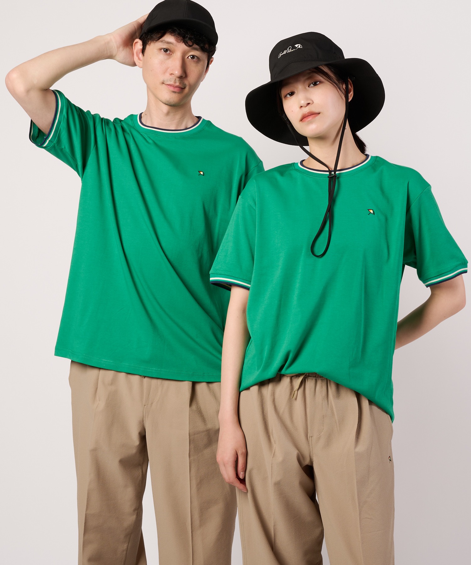 [Ощущение прохлады/UV‑cut] Smuss Shea Ribbon T‑shirt