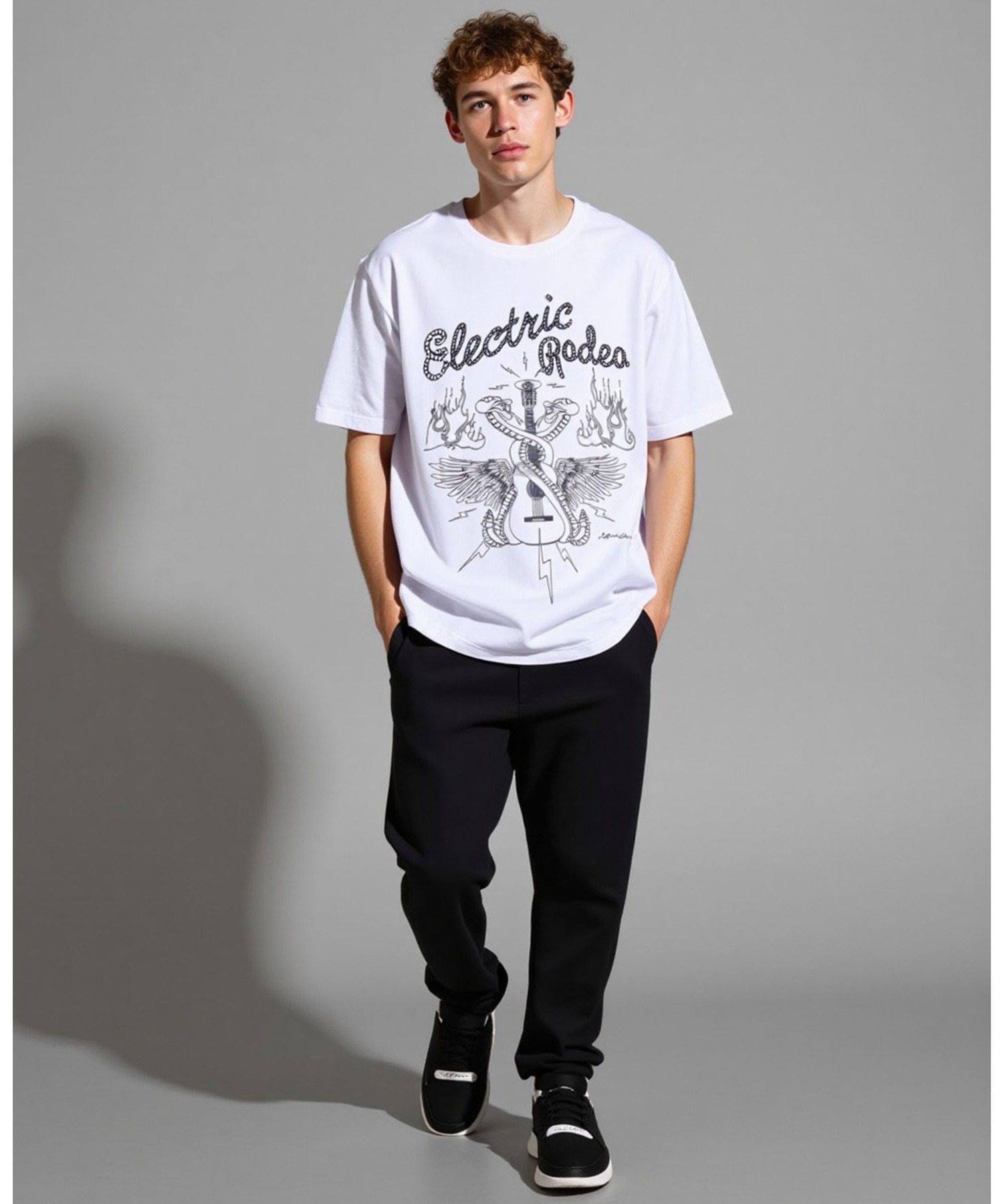 RODEO S/S TEE/グラフィックTシャツ/カットソー インポート