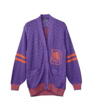 LADY LAND ACADEMY編込 カーディガン
