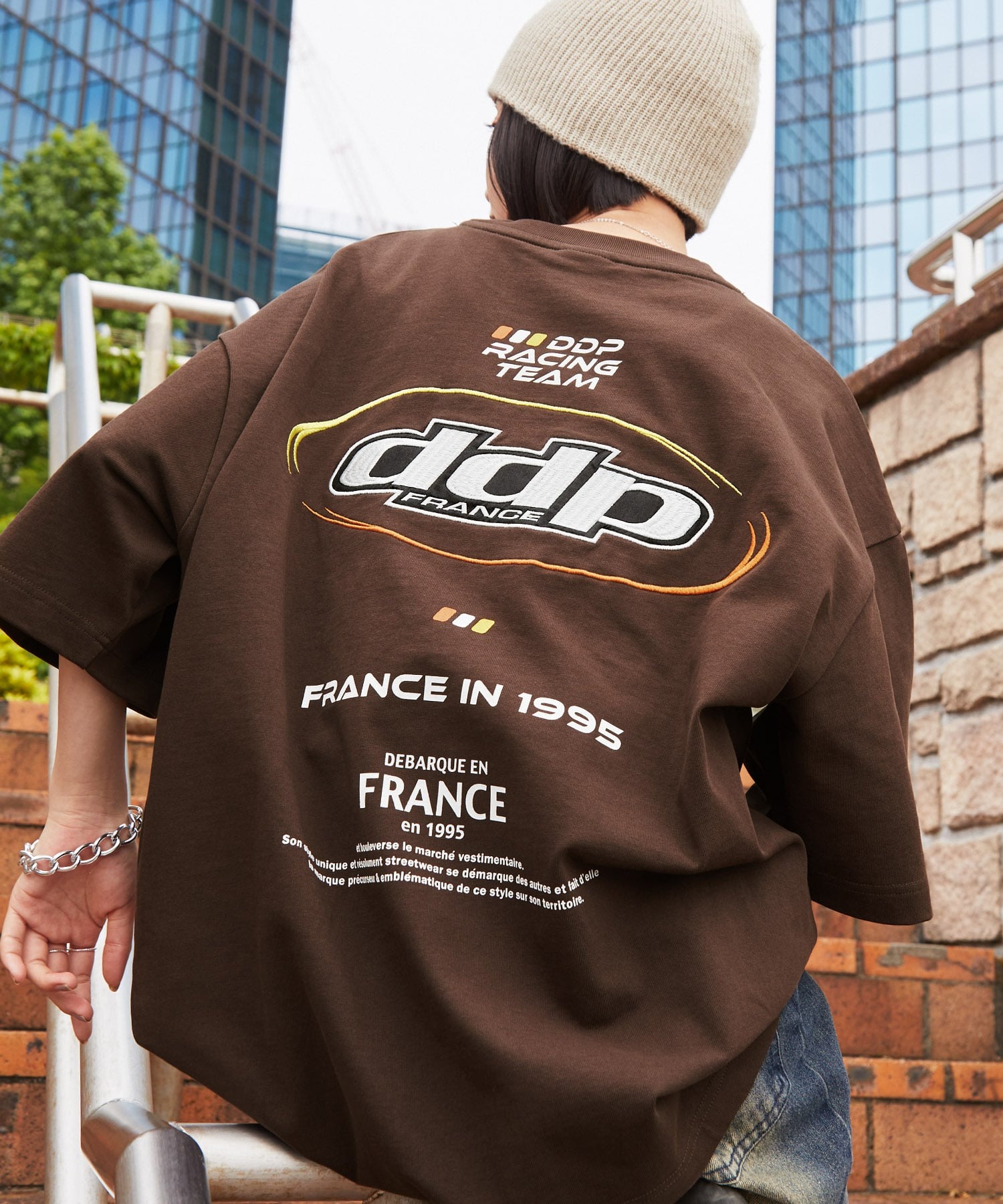 DDP/ディーディーピー 別注 サークルロゴ刺繍 ヘビーウェイト ビッグ