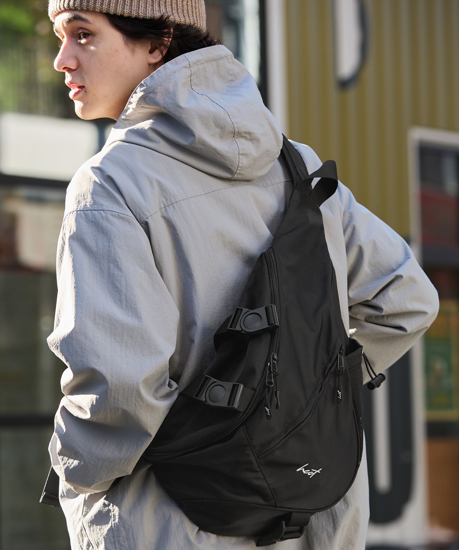 HECT】Nylon Shoulder Bag / ナイロンワンショルダーバッグ MONO