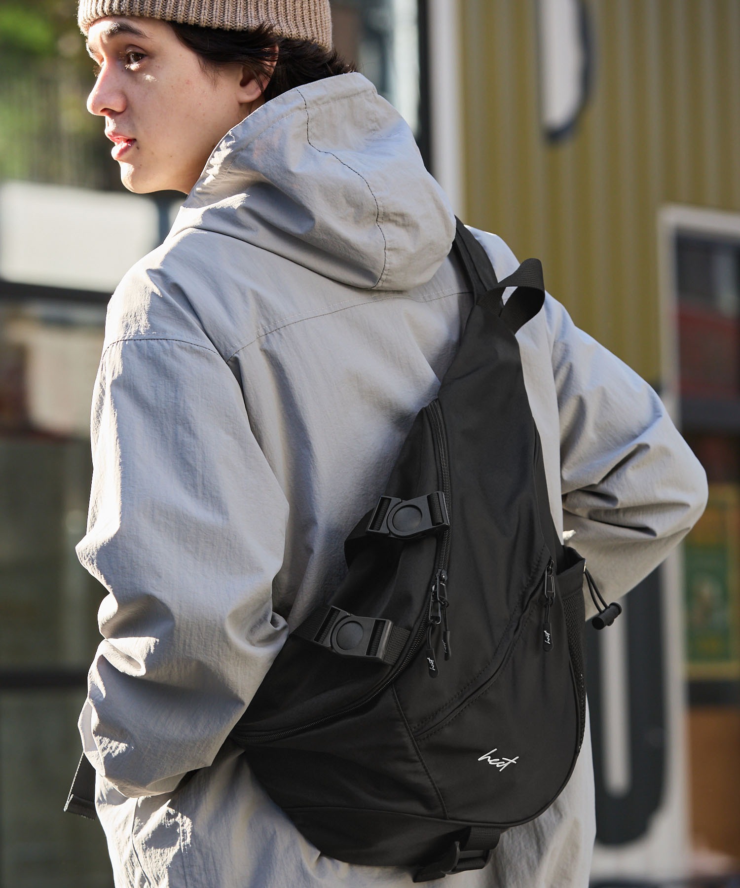 HECT】Nylon Shoulder Bag / ナイロンワンショルダーバッグ MONO-MART