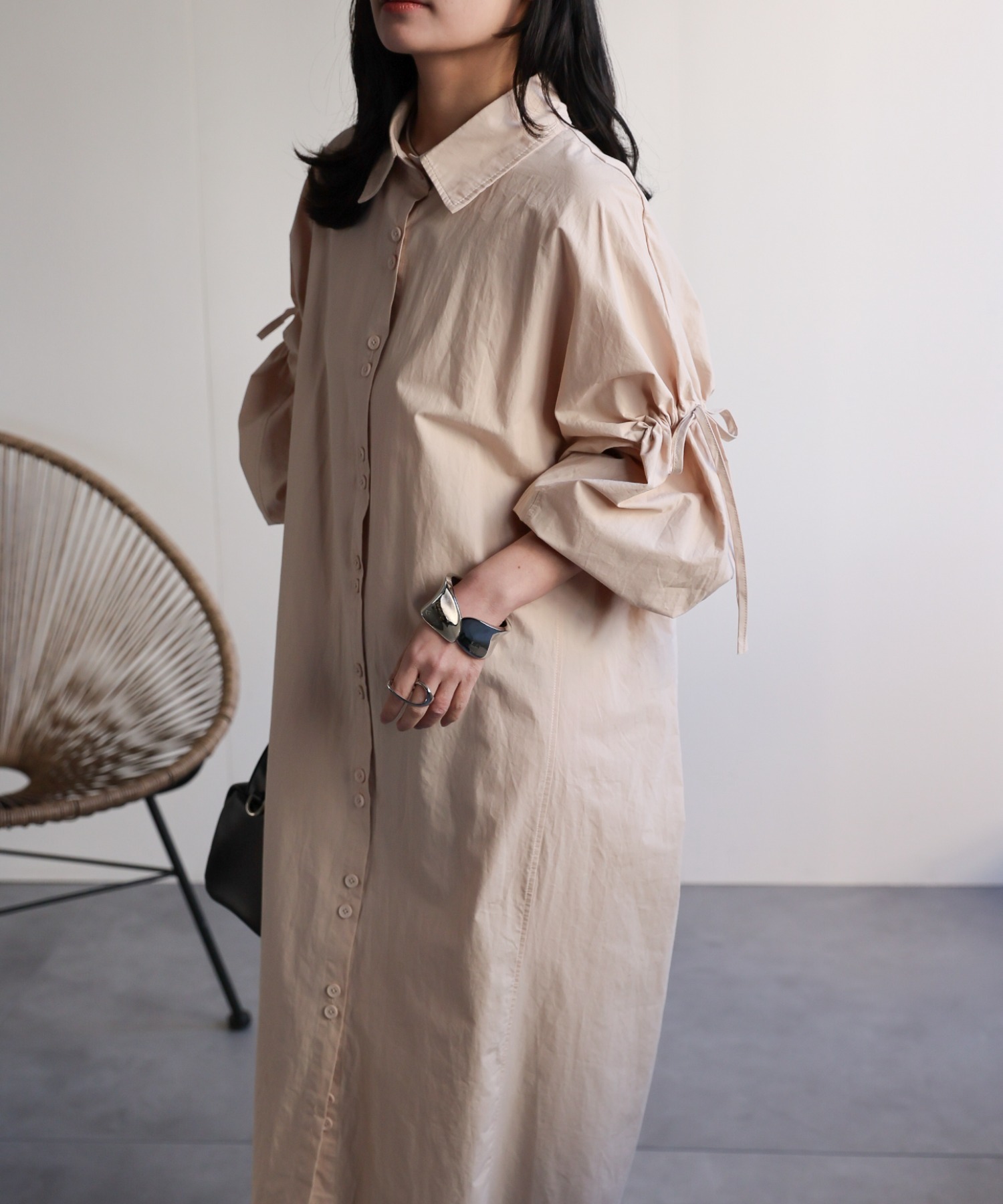 model：156cm 着用サイズ：FREE