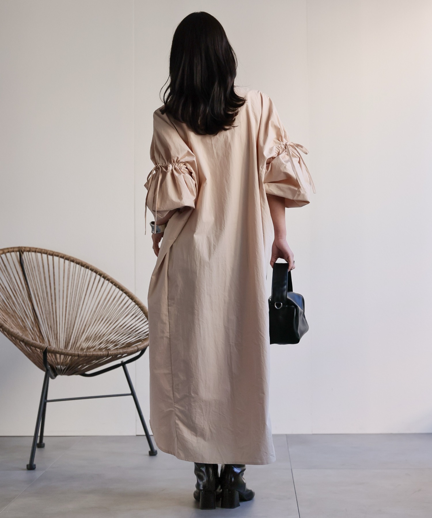 model：156cm 着用サイズ：FREE
