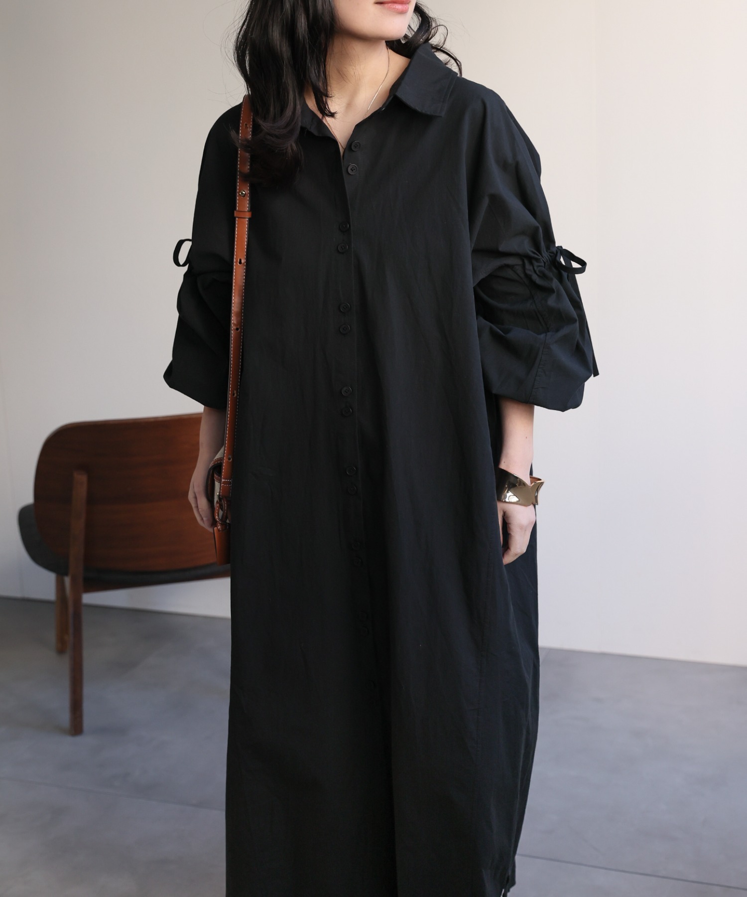 model：156cm 着用サイズ：FREE