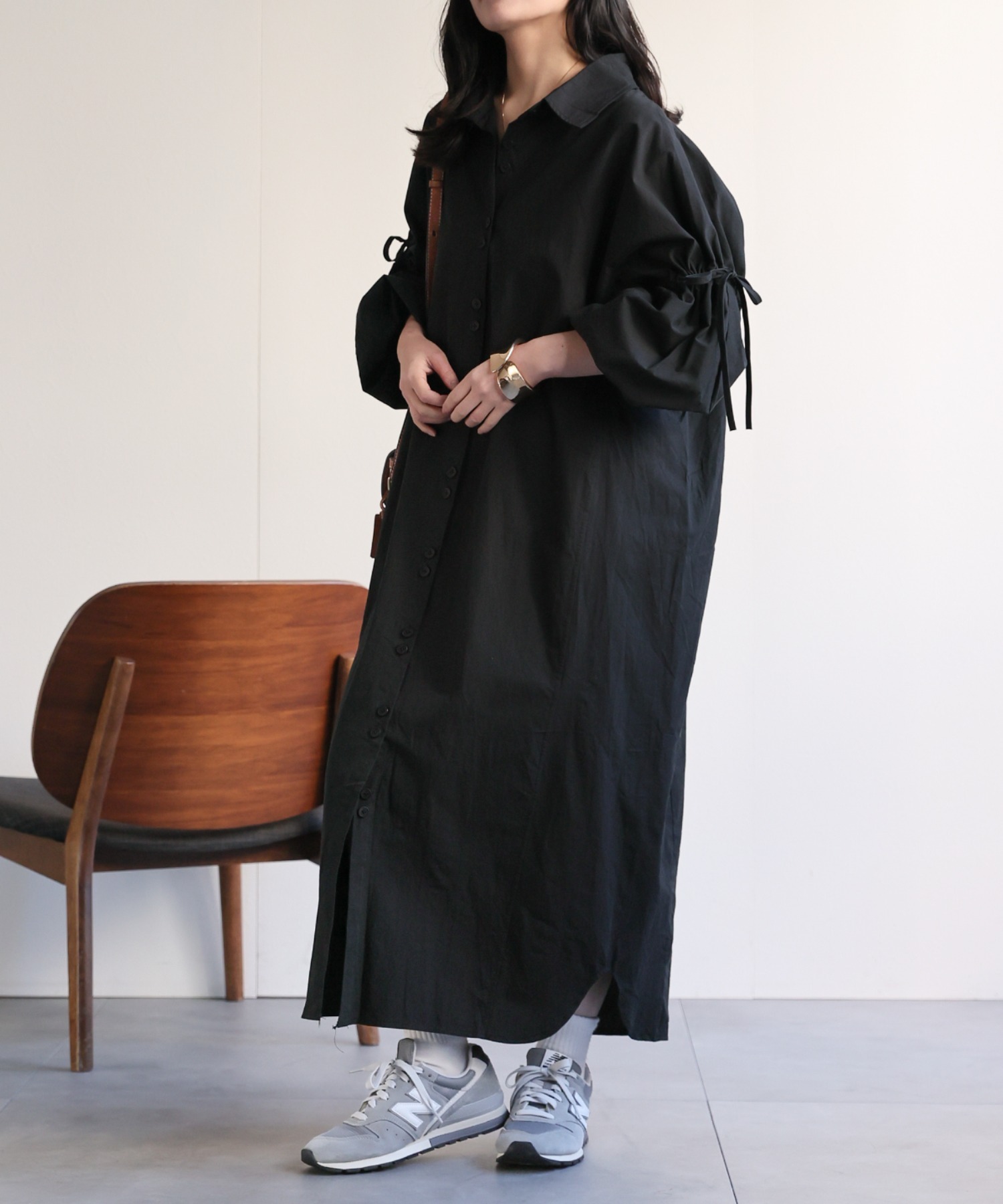 model：156cm 着用サイズ：FREE