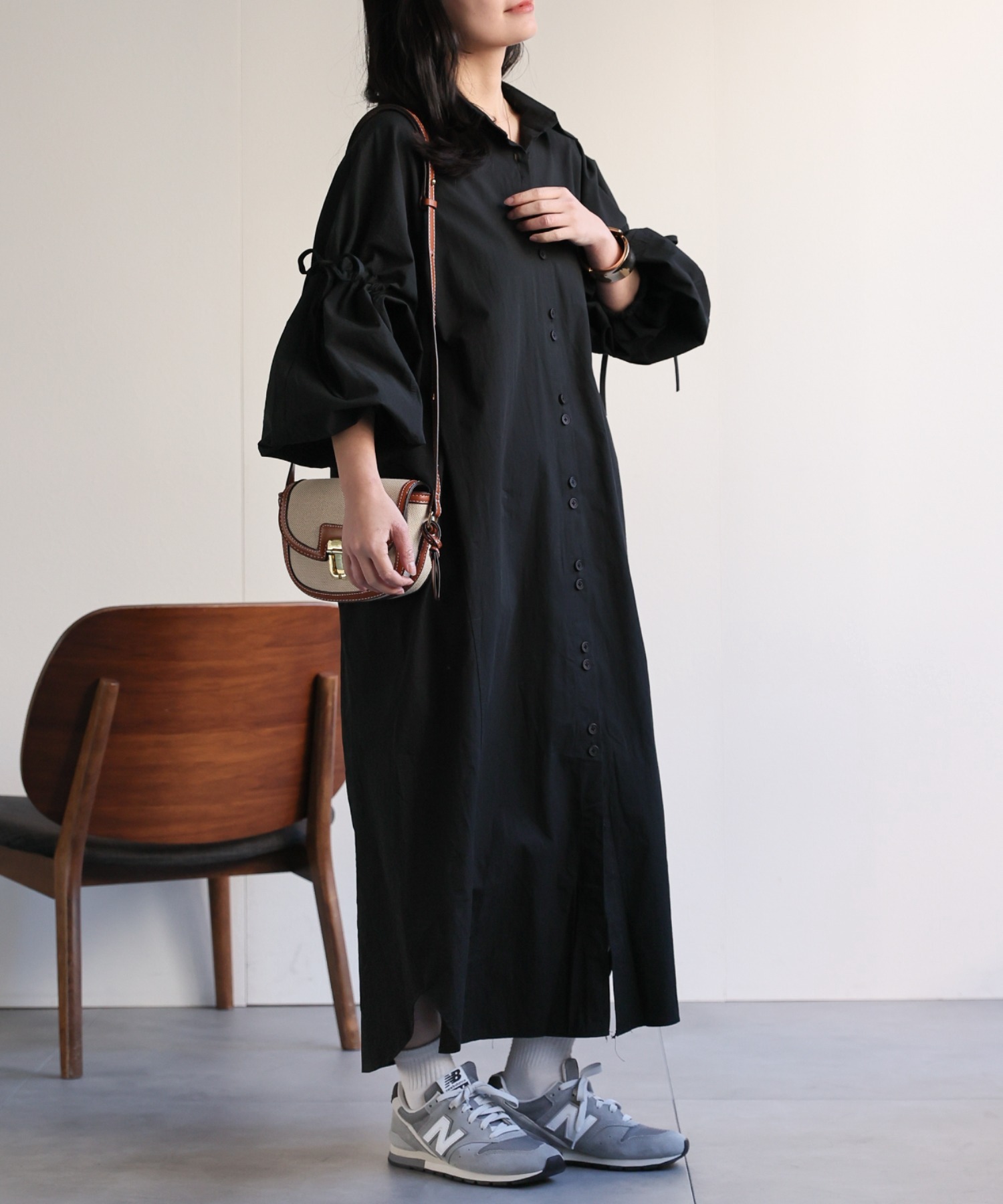model：156cm 着用サイズ：FREE