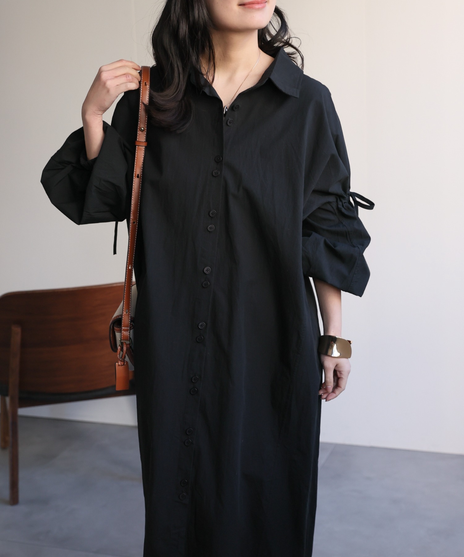 model：156cm 着用サイズ：FREE