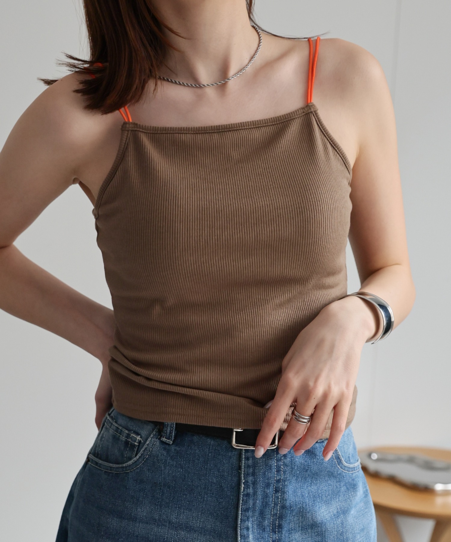 model：162㎝着用サイズ：F