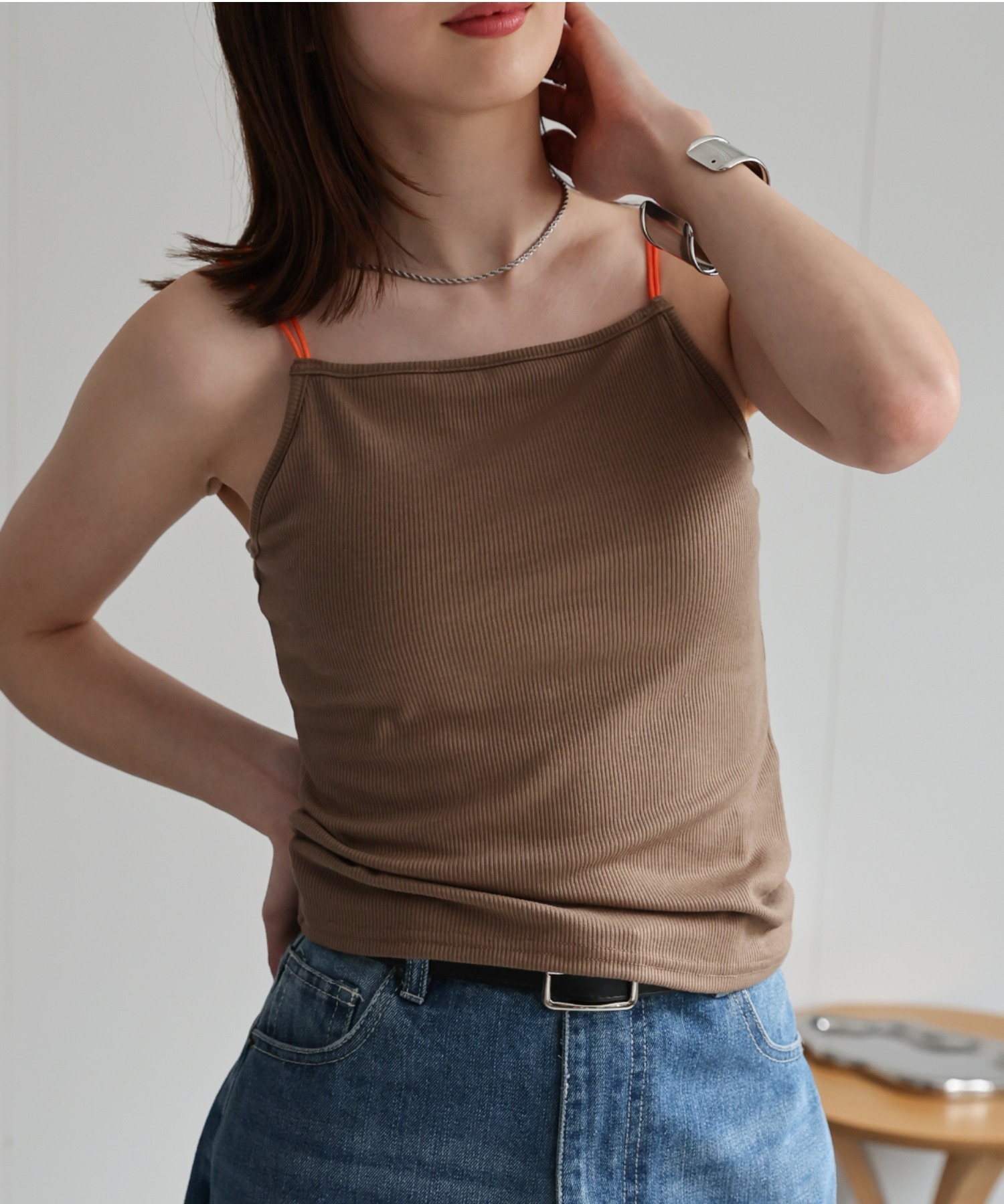 model：162㎝着用サイズ：F