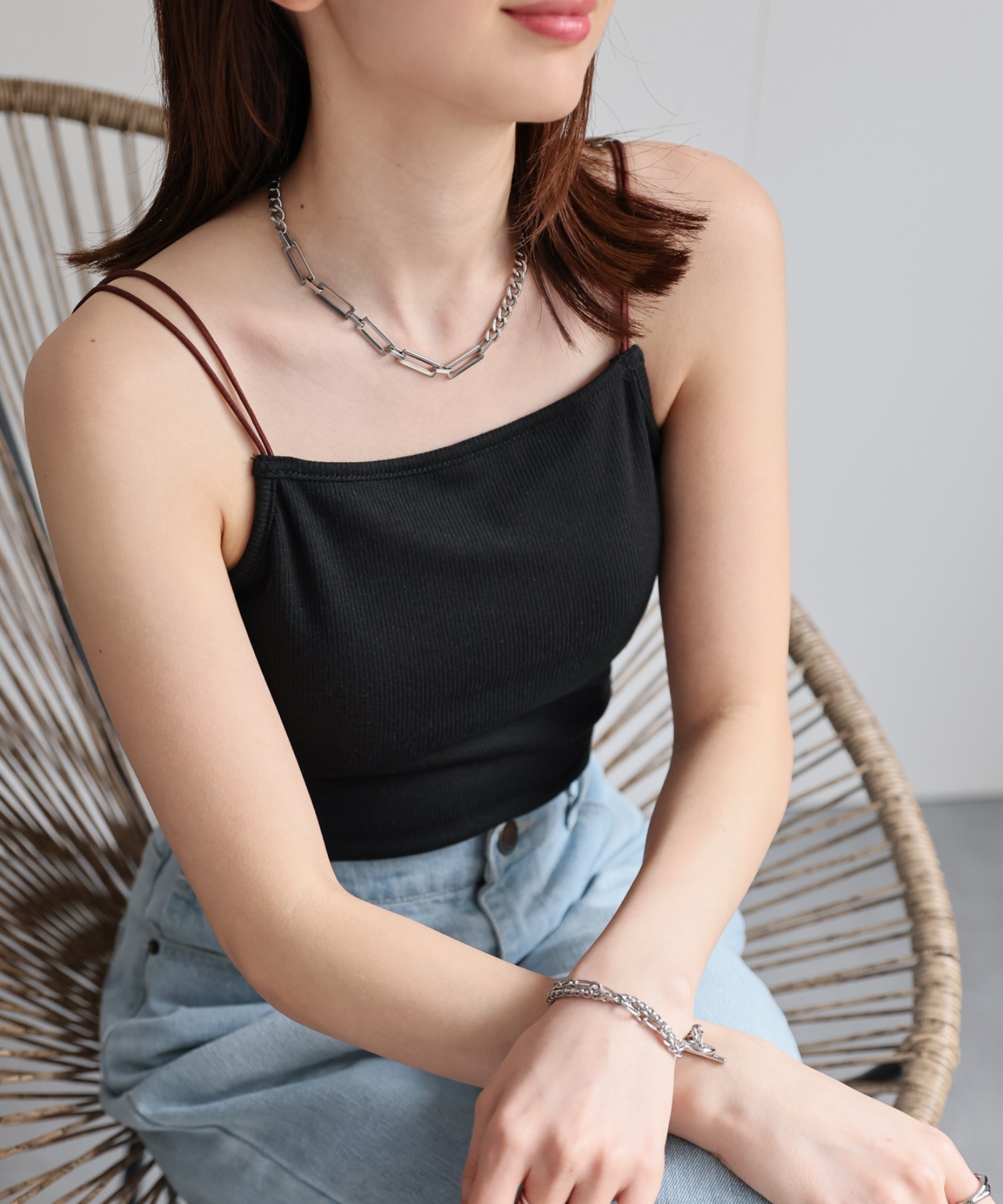 model：162㎝着用サイズ：F